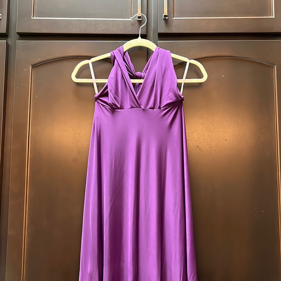 Convertible dress from Henkaa purple full length - Picture 1 of 4